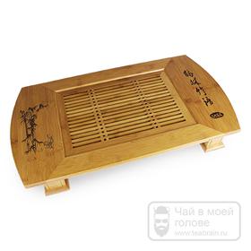 Чабань "Бамбук" # 1, чайный стол 59х33, бамбук