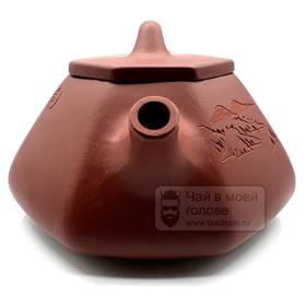 Исинский чайник «чвмг #20217», глина, 150мл