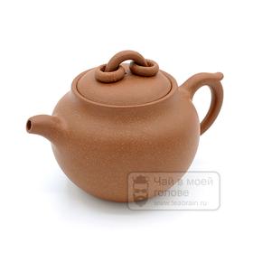 Исинский чайник «Земля любви», глина, 250мл