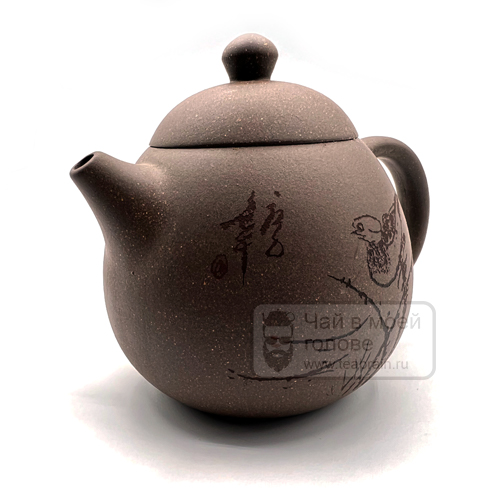 Исинский чайник «чвмг #20215», глина, 200мл