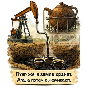 Стикер «Добыча пуэра»